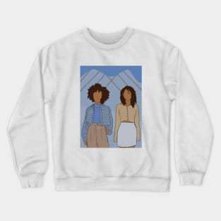 Twin Fro Power // Coins and Connections Crewneck Sweatshirt